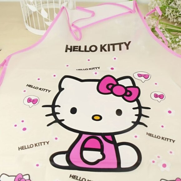 Hello Kitty Apron Polyester NWT - Picture 2 of 3